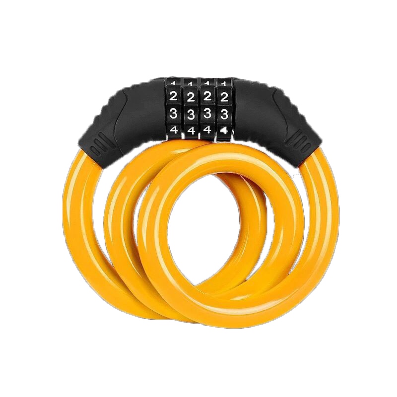 Bike Security Lock Cable With Code Combination