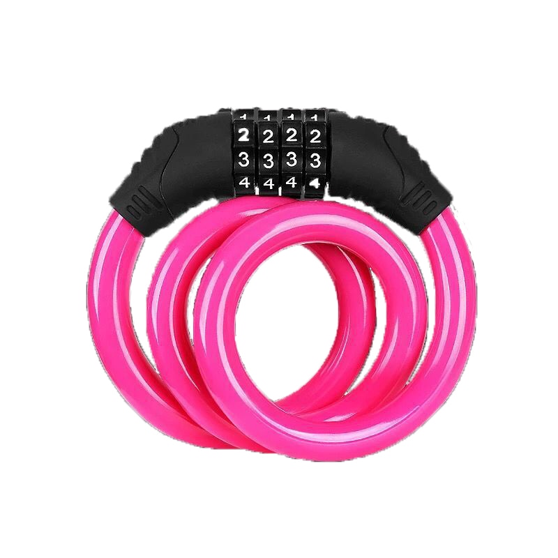 Bike Security Lock Cable With Code Combination